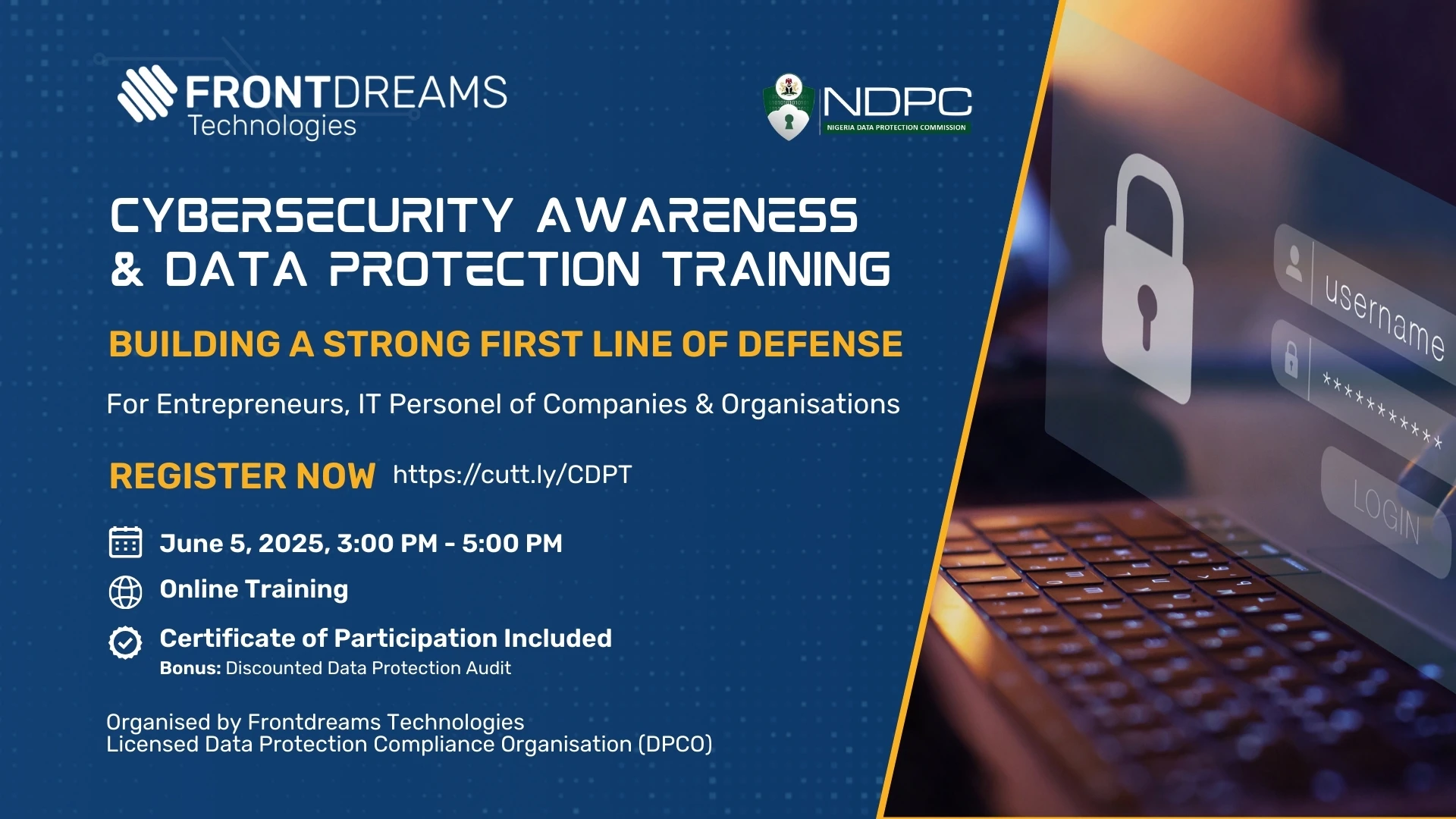 Cybersecurity Awareness & Data Protection Training